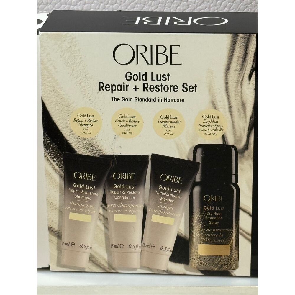 Oribe Gold Lust Hair Essentials 4 Pc Kit - NEW in box